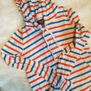 AEO Thin Striped Hoodie